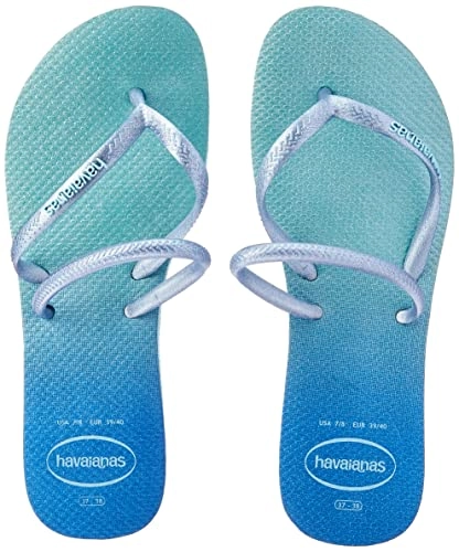 Chinelo Azul Water Flat Duo Iridescent Havaianas Women N° 37/38