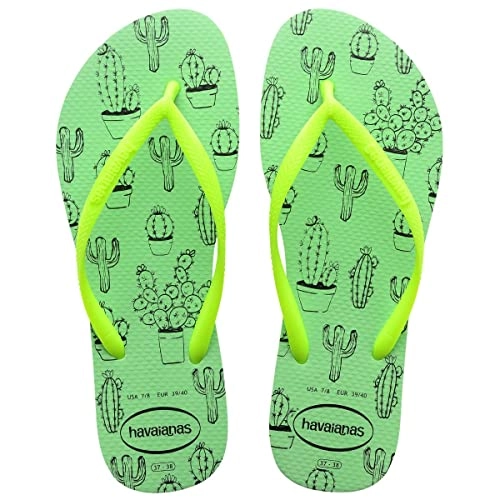 7014557 Sandalias Havaianas Slim Cactus Gd F0 Sandalias Havaianas Slim Cactus Fc Verde Jardim