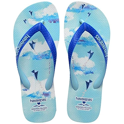 Chinelo Azul Estrela Gerando Falcões Havaianas Adult Licenses N° 43/44