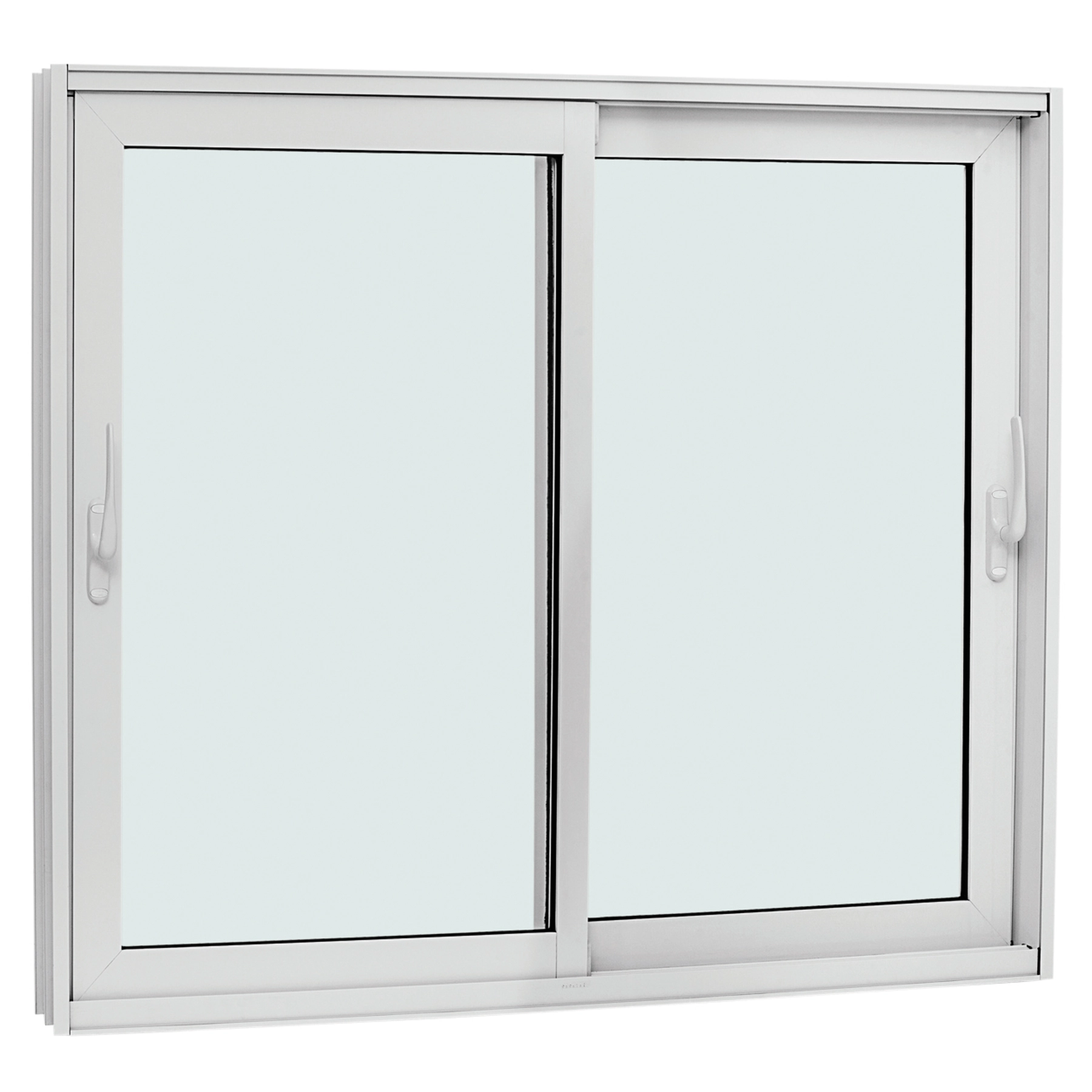 Janela de Alumínio de Correr 2 Folhas 120x150cm Aluminium Sasazaki Branca