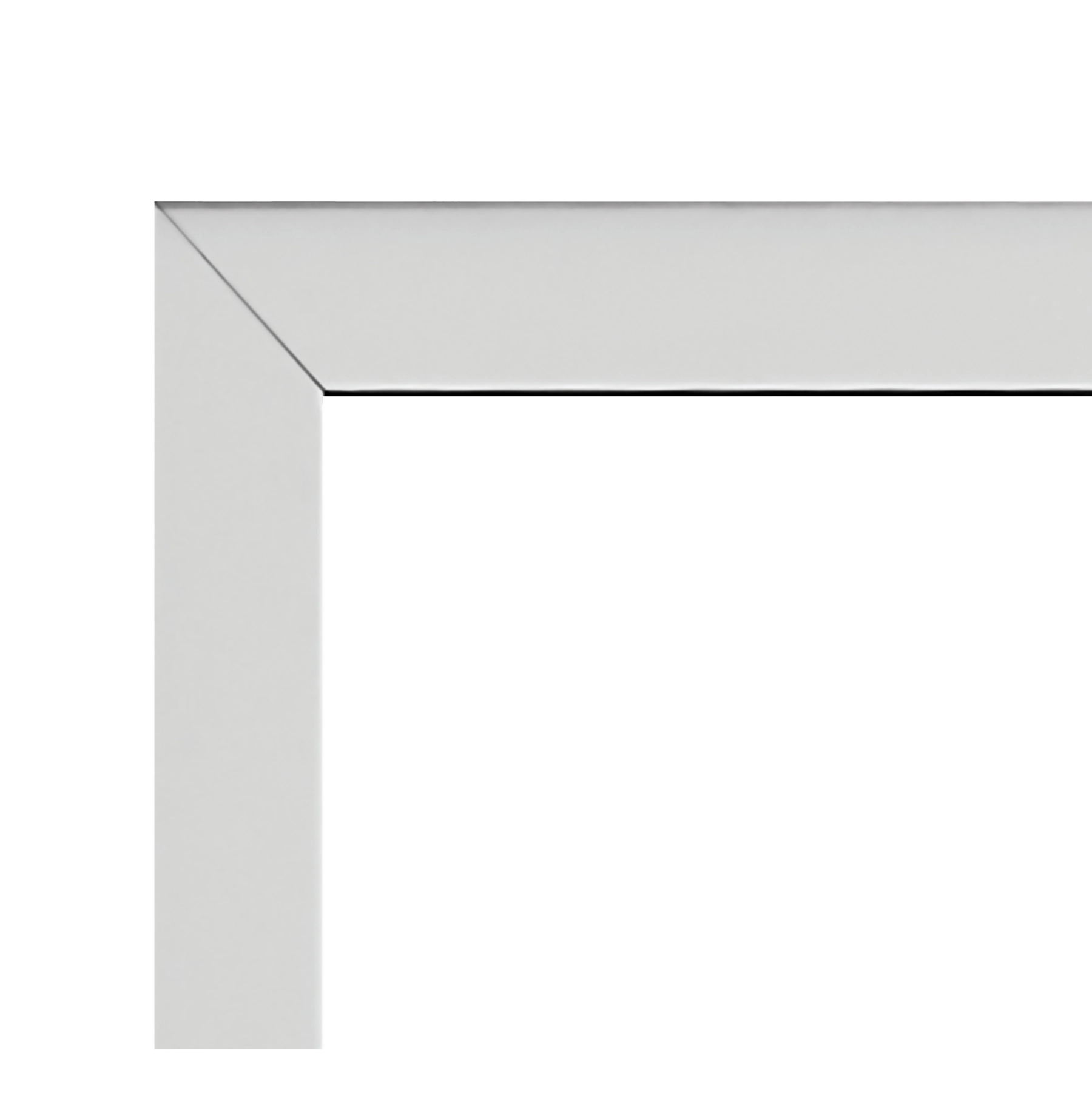 Guarnição Alumínio para Janela de Correr Sound Block 140x200x11,2cm Branco Aluminium  Sasazaki
