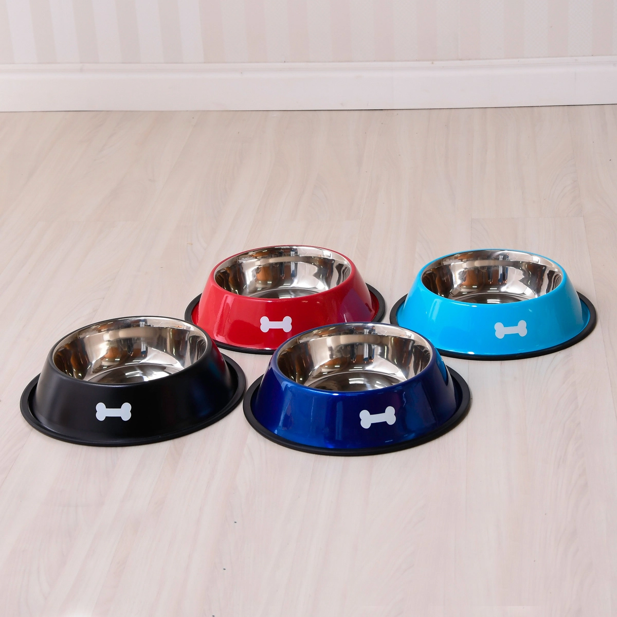 Meu Pet Comedouro Pet Inox Icons 470ml