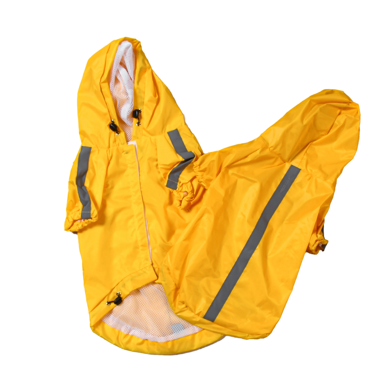 Capa De Chuva Pet Tam G 35cm Amarelo