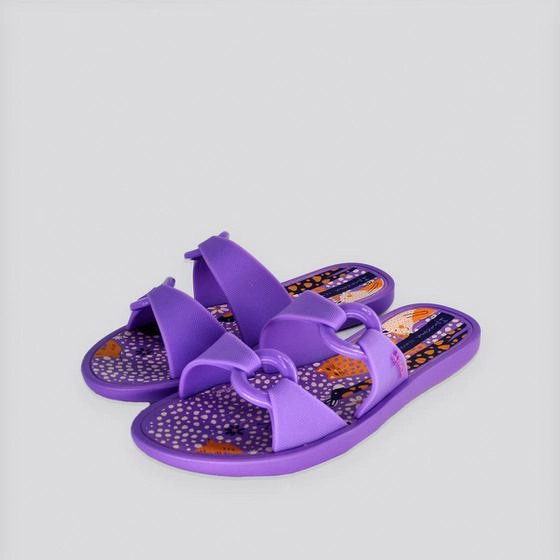 Chinelo Inf Ipanema Ella Print Lilas