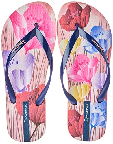 Chinelo Sem Igual, Ipanema, Feminino, Rosa/azul/lilás, 33/34