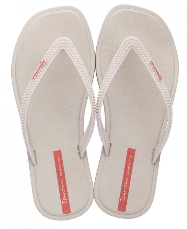 Chinelo Ad Ipanema Solar Fem Bege