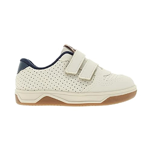 Sapato Casual Bebe De Uso Comum C/sola Sint. Cabedal Sint. Branco Off 526/marinho 488 25