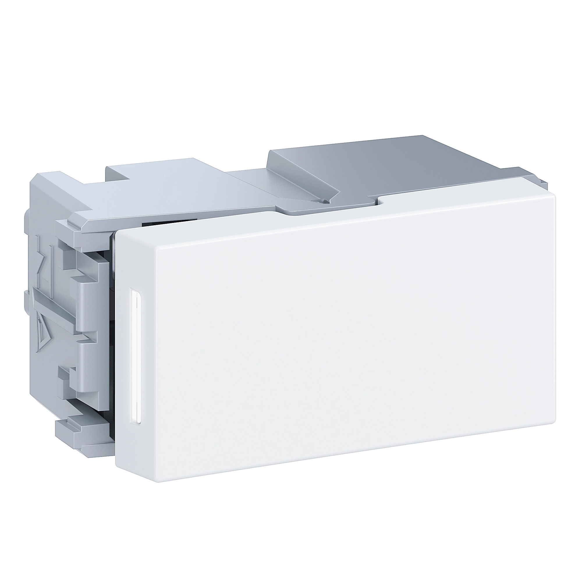 Modulo Pulsador Universal Com Led 10 A/250 Vca Esatta Branco Weg