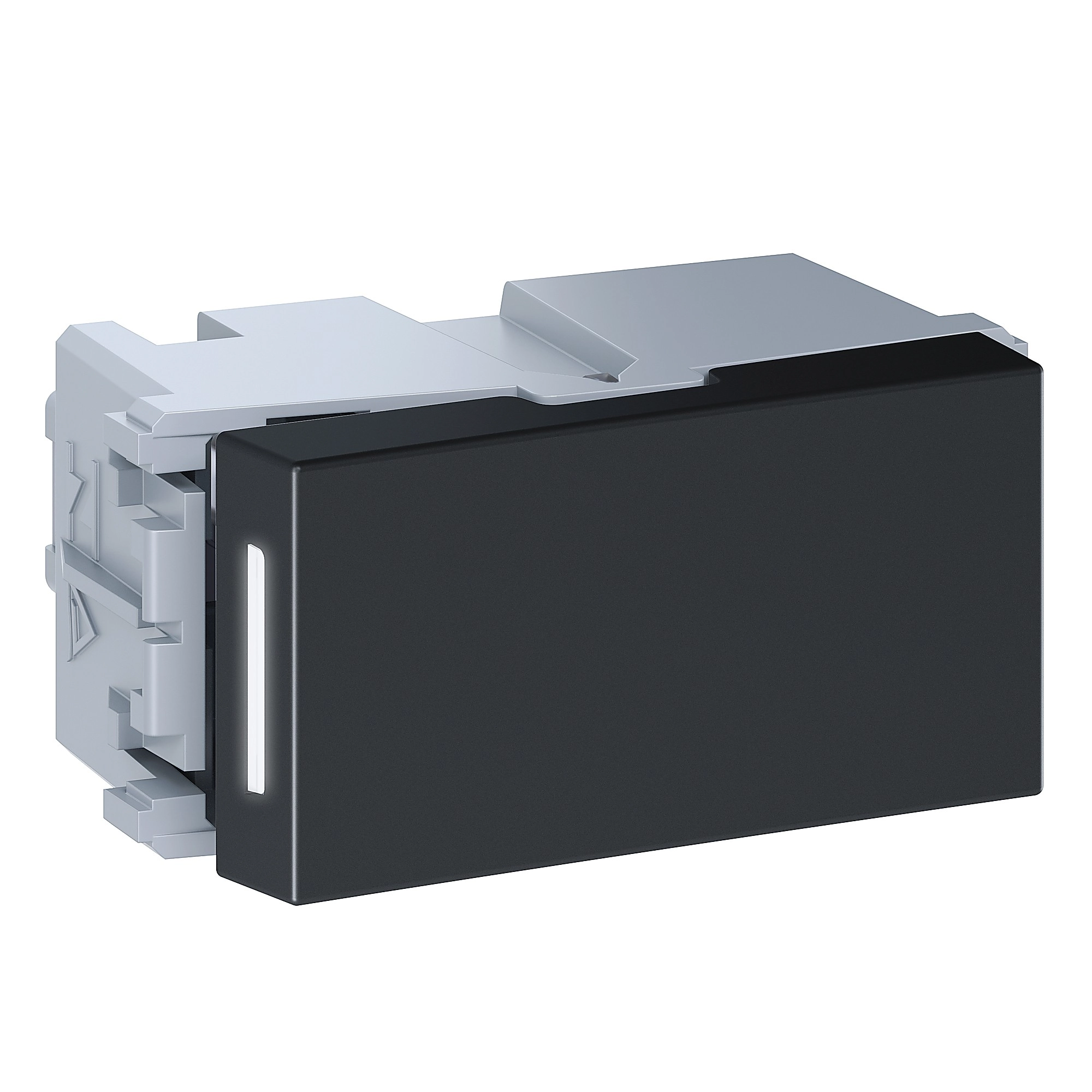 Modulo Pulsador Universal Com Led 10 A/250 Vca Esatta Grafite Weg