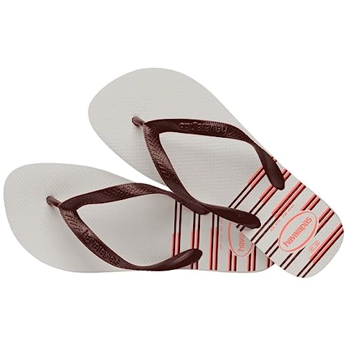 Chinelo Branco/café Top Basic Havaianas Men N° 35/36