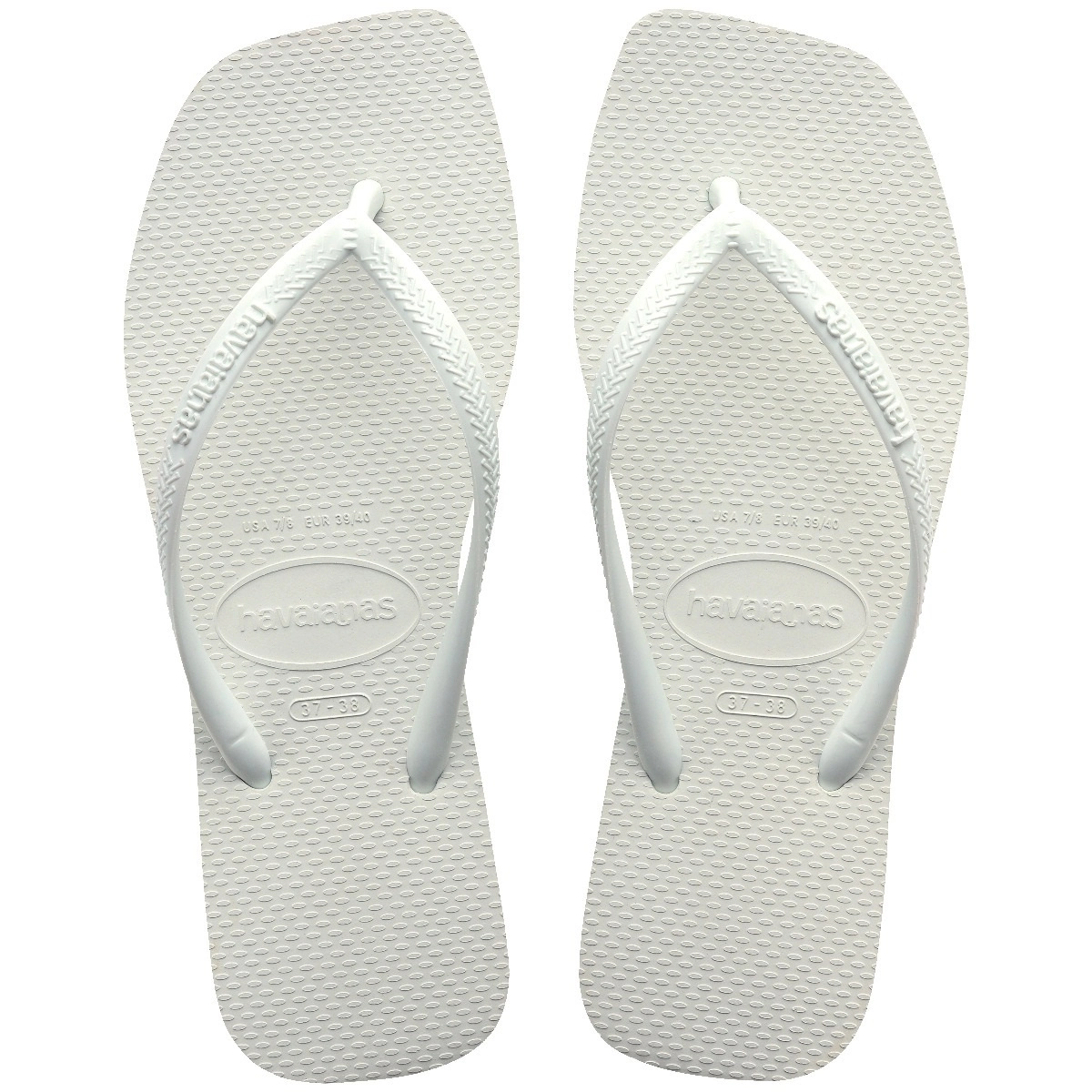 Chinelo Branco Slim Square Havaianas N° 33/34