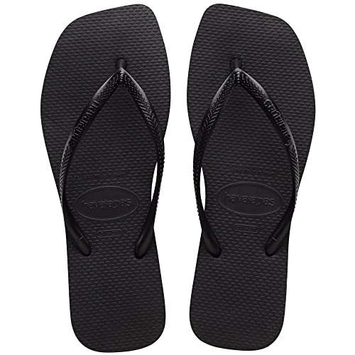 Chinelo Preto Slim Square Havaianas N° 37/38