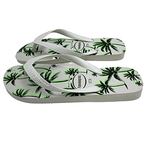 Chinelo Branco/branco/verde Aloha Havaianas Men N° 45/46