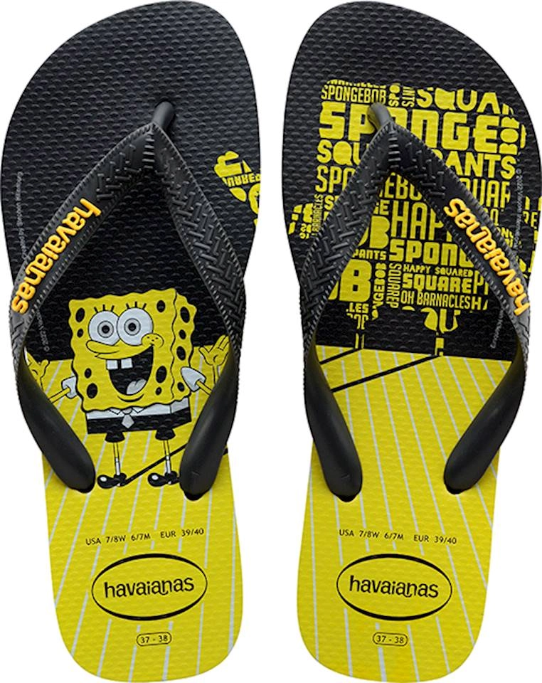Chinelo Inf Havaianas Top Spongebob Grafite