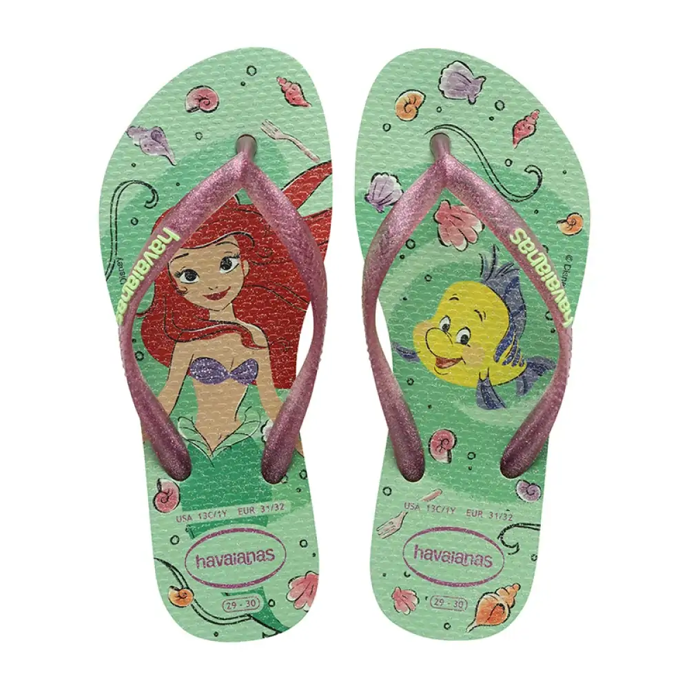 Sand Hava Kids Slim Princess Verde Verde Cha 27