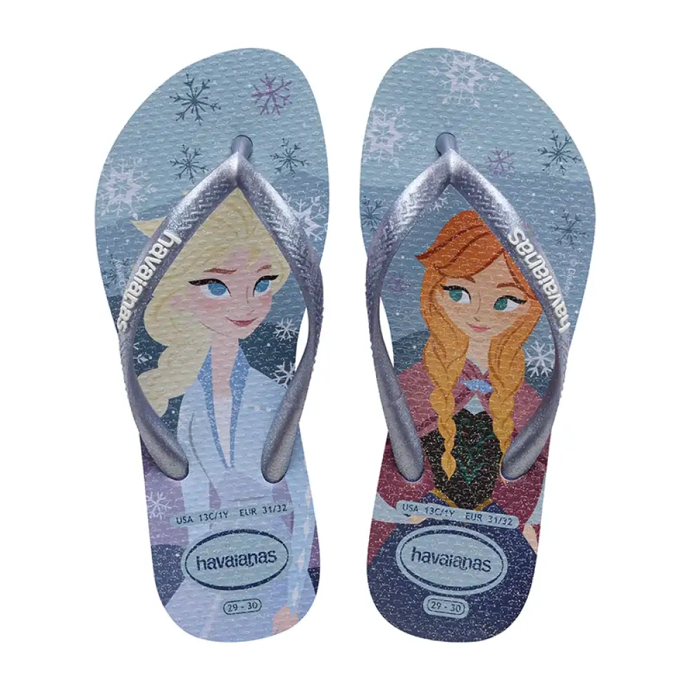 Chin.havaianas Slim Princesas Lilas
