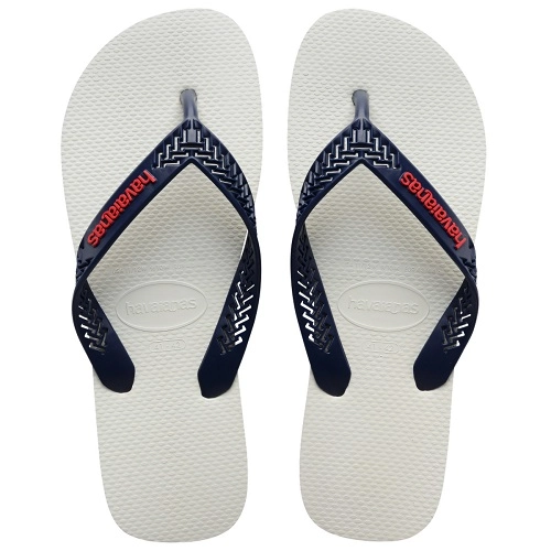 Chinelo Branco Power Light Solid Havaianas Mens N° 41/42