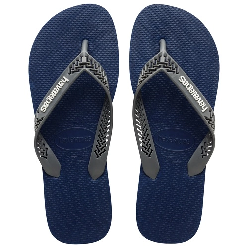 Chinelo Marinho Power Light Solid Havaianas Mens N° 37/38
