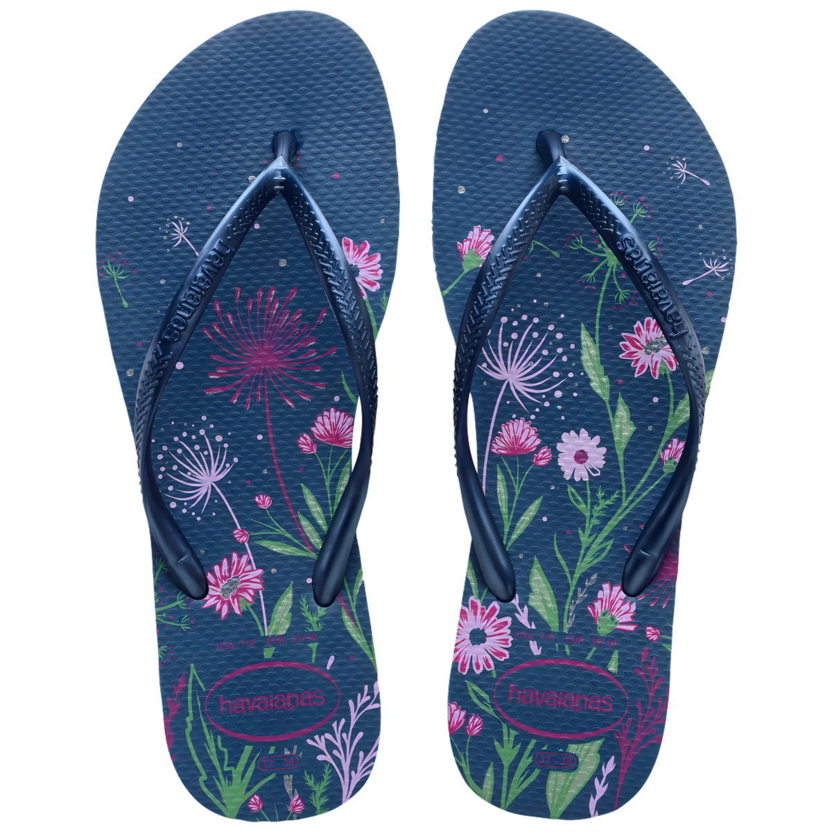 Chinelo Azul Comfy Slim Organic Havaianas Women N° 35/36