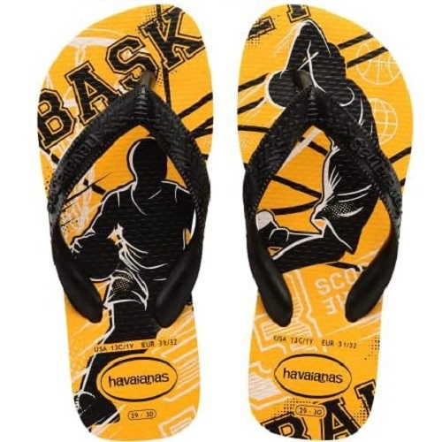 Chinelo Amarelo Pop Kids Athletic Havaianas N° 23/24