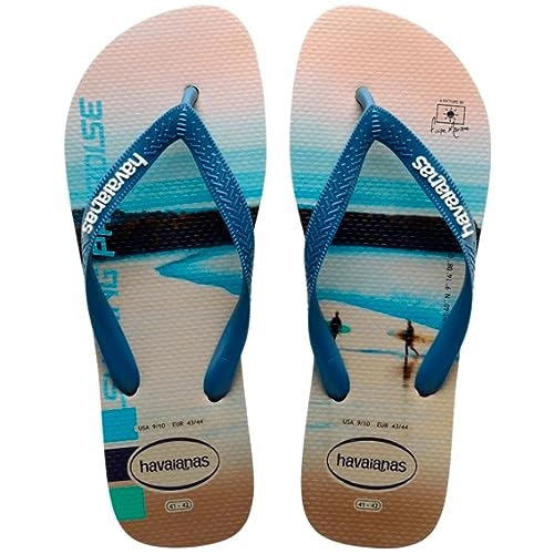Chinelo Areia/azul Comfy Hype Havaianas N° 35/36 Men