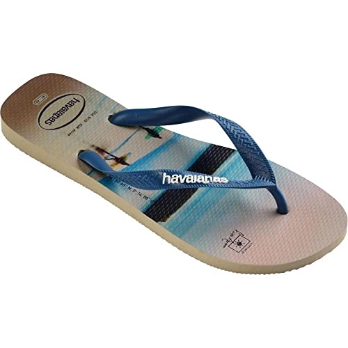 Chinelo Areia/azul Comfy Hype Havaianas N° 43/44 Men