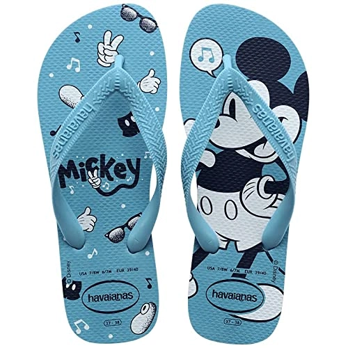 Chinelo Azul Tranquilidade Top Disney Havaianas Adult Licenses N° 29/30
