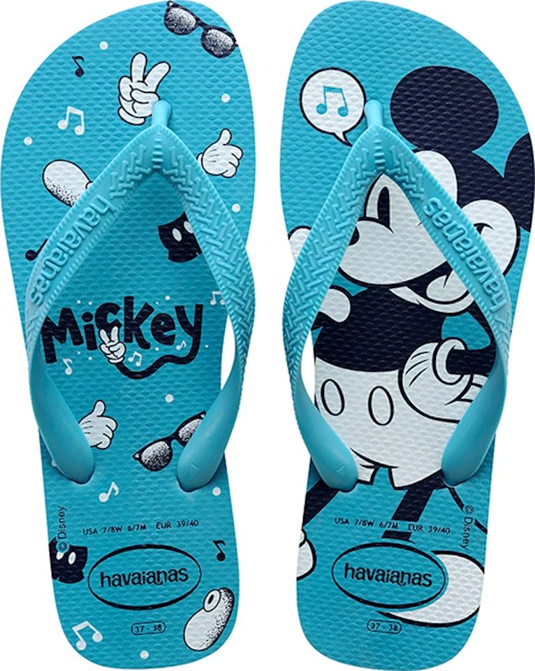 Chinelo Azul Tranquilidade Top Disney Havaianas Adult Licenses N° 45/46
