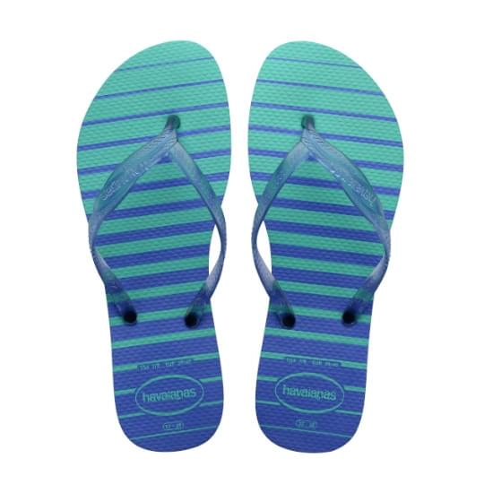 Chinelo Azul Provence Fantasia Style Havaianas Women N° 41/42