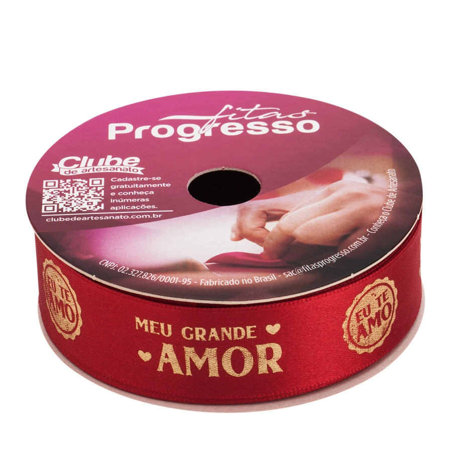 Fita Ecf 005h 22mm Cor 835 10m Te Amo Progresso