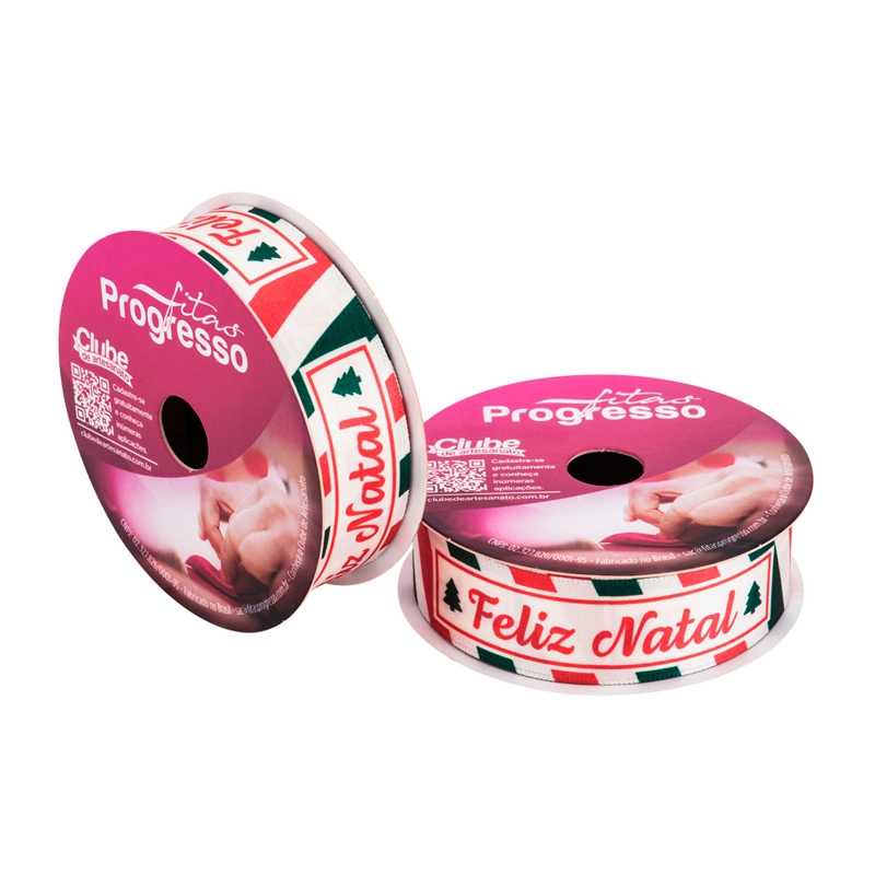 Fita Cetim 15mmx10m Eleme Natalino Lúdicos Cor063 Ecf003tr Progresso