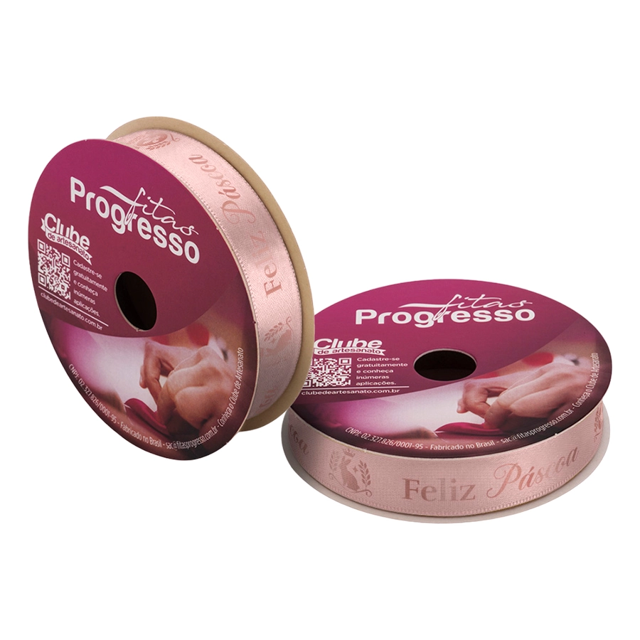 Fita Cetim 15mmx10m Feliz Pascoa Cor481 Ecf003h Progresso