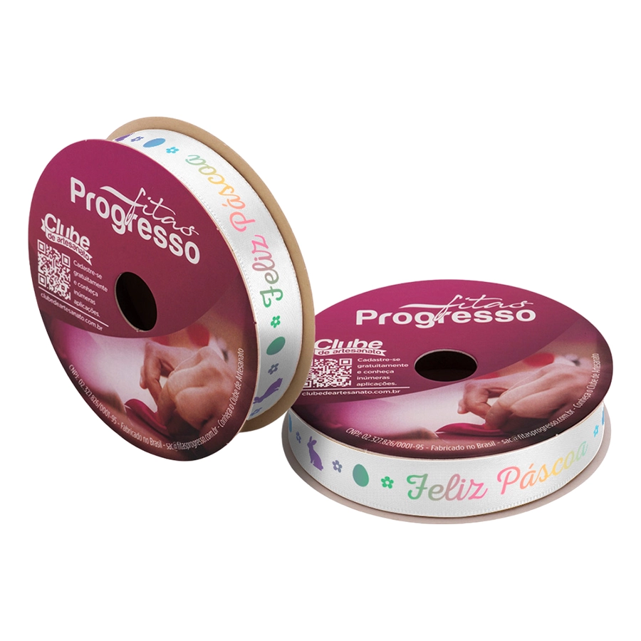 Fita Cetim 15mmx10m Feliz Pascoa Cor067 Ecf003tr Progresso