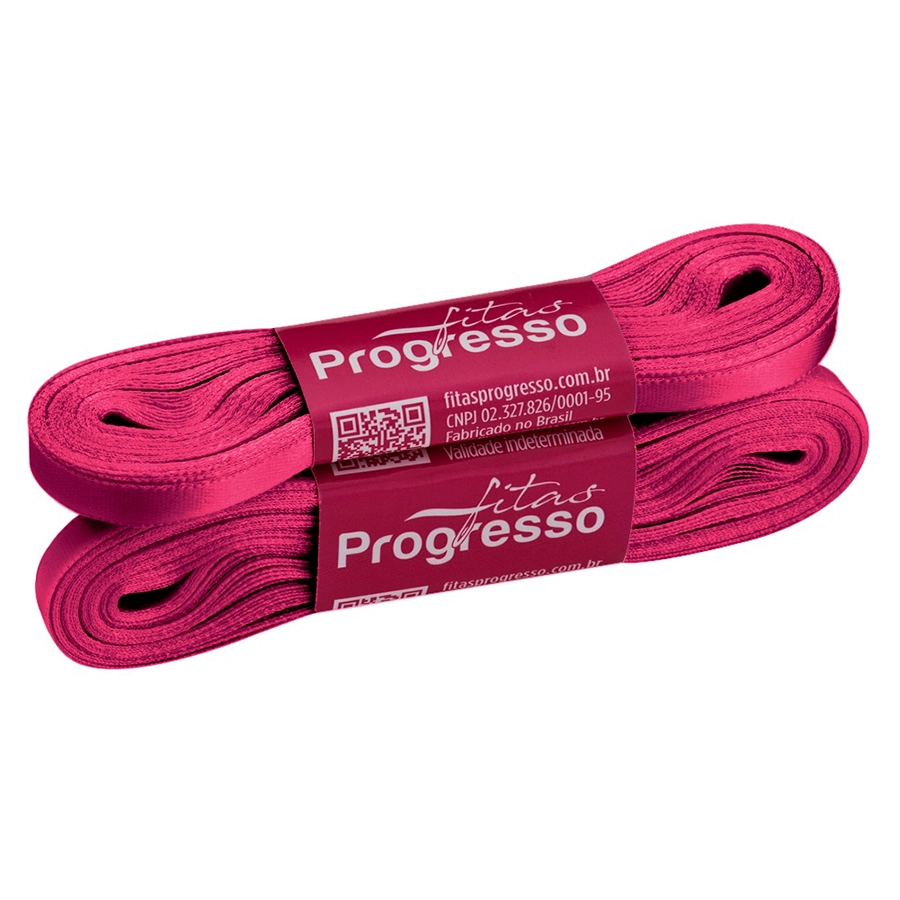 Fita Cetim Simples 7mmx10m Rs Amaranto Progresso