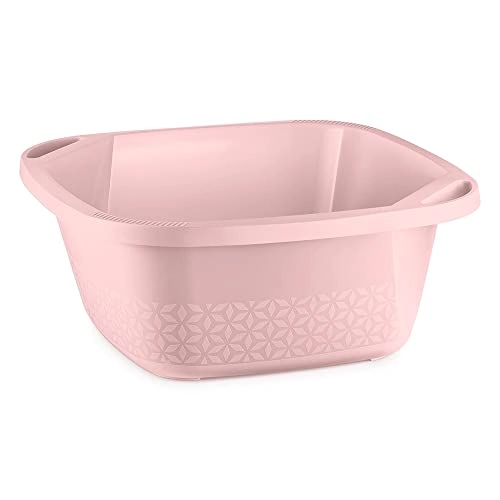 6 Bacias 14l De Plastico Rosa