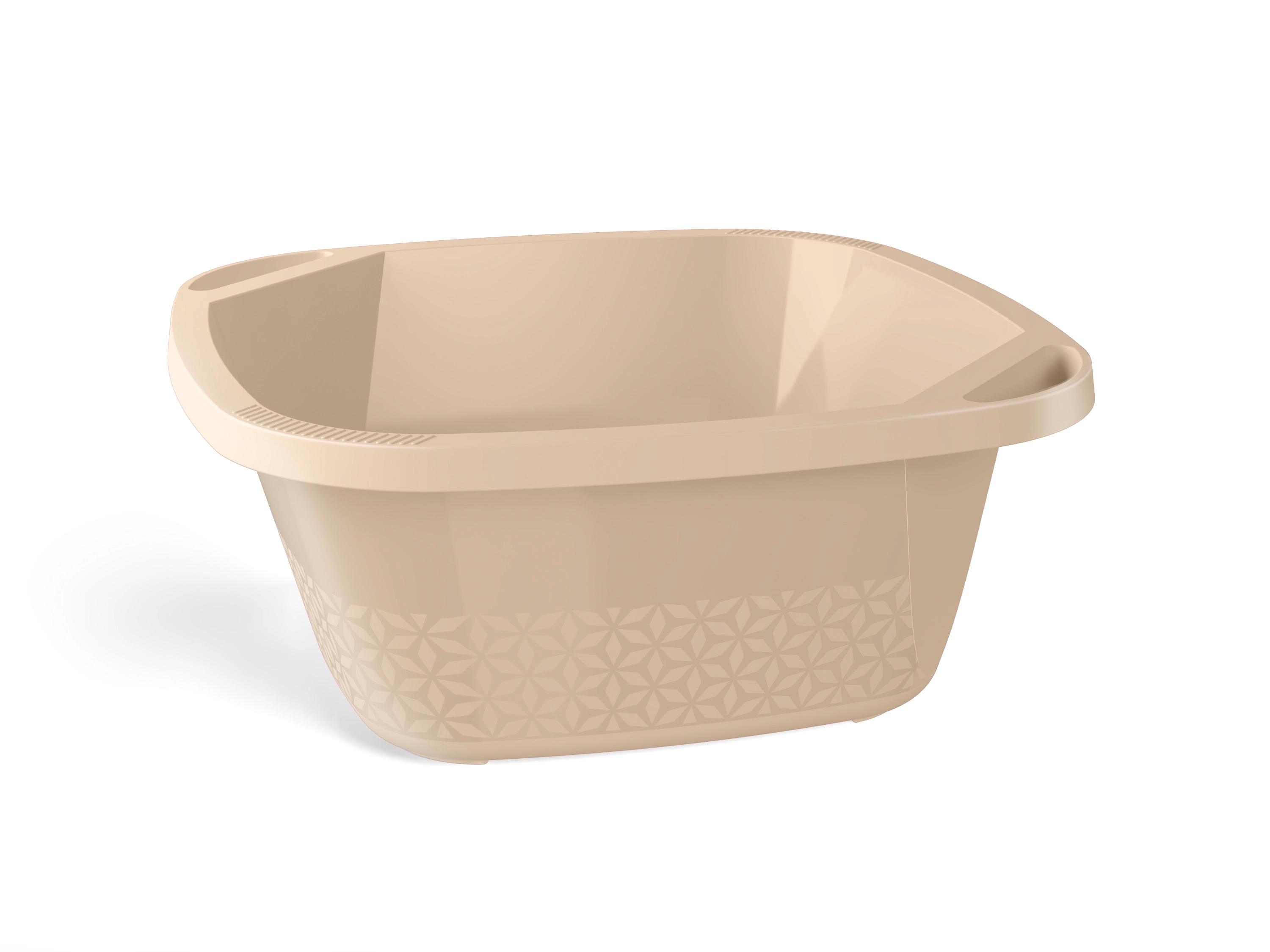 Bacia 14l Plastico Capuccino Uz413 Cap Uz Plastic
