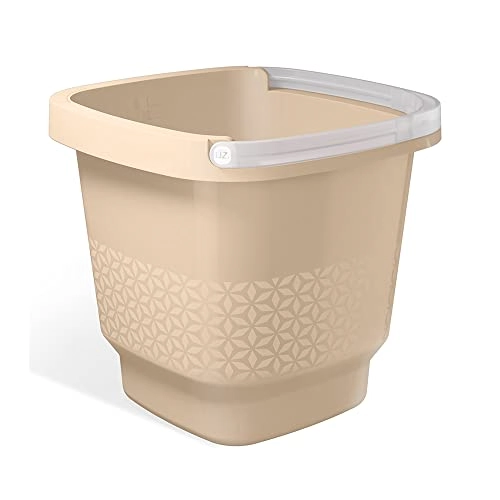 Balde 8.5l Plastico Capuccino Alca Transp Uz412 Cap Uz Plastic