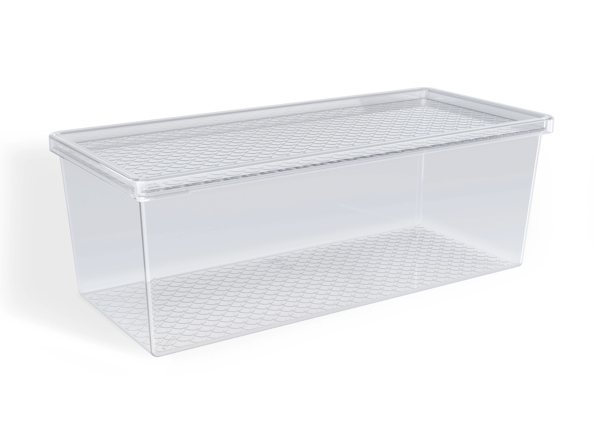 Organizador Multiuso Plast Uz Transp C/tampa 4,5l