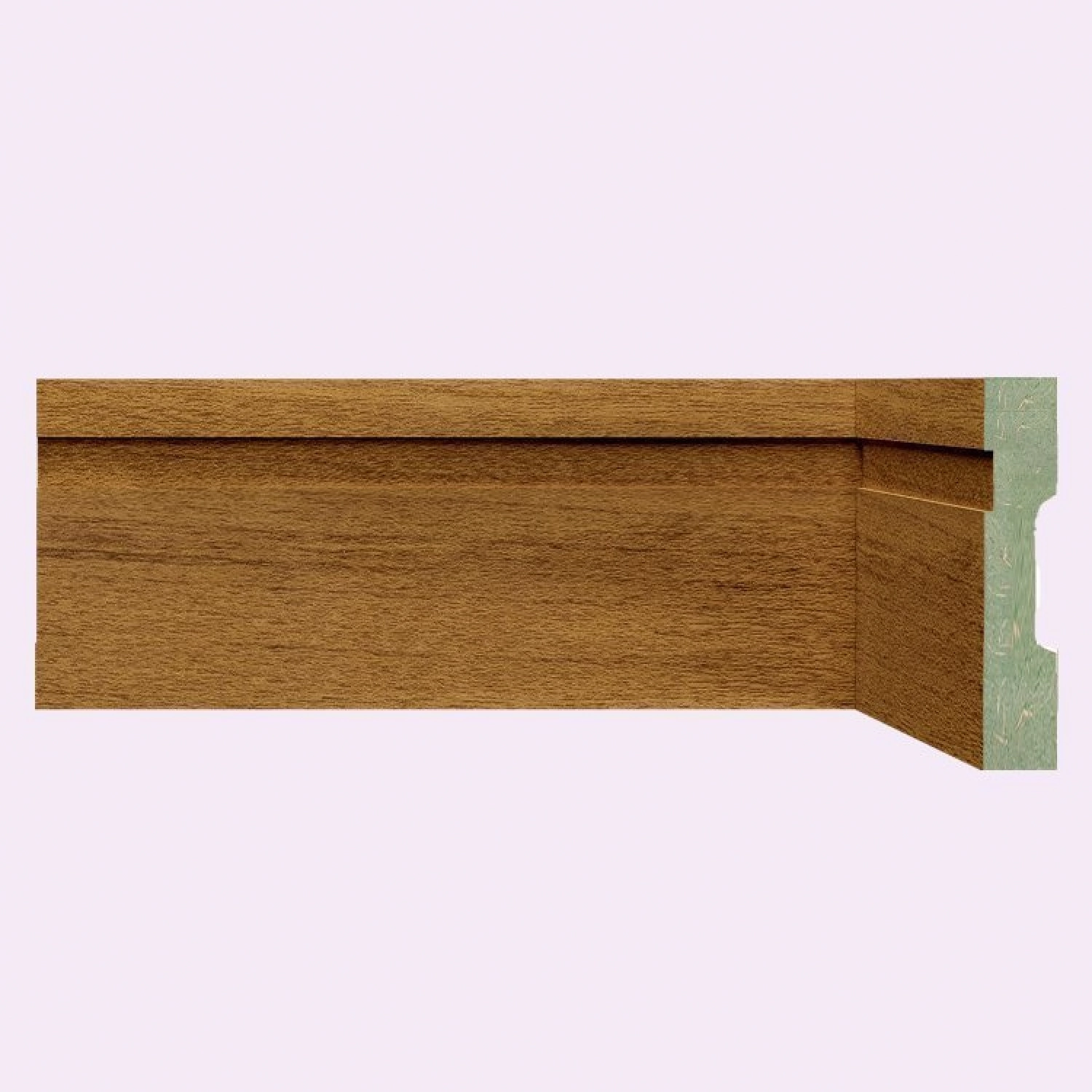 Kit Rodapé De Mdf 10 Barras Frisadas De 10cmx2,40m Rende 24 Metros Turim