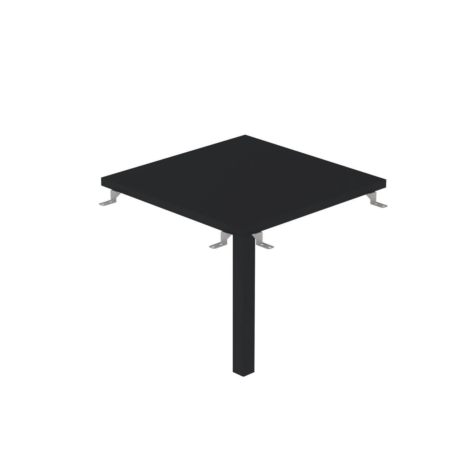 Conexão Quadrada 60x60x2,5cm Cqp25 Preto
