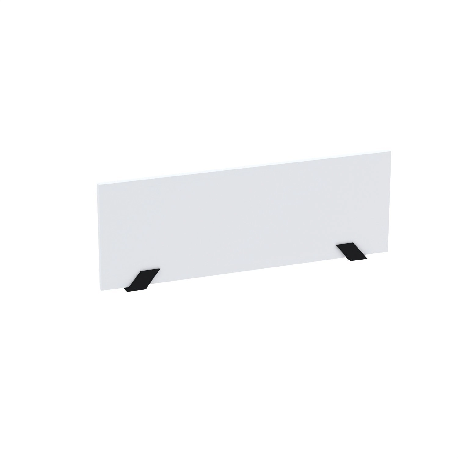 Painel Divisor Para Mesas De Escritório 130x35cm Branco