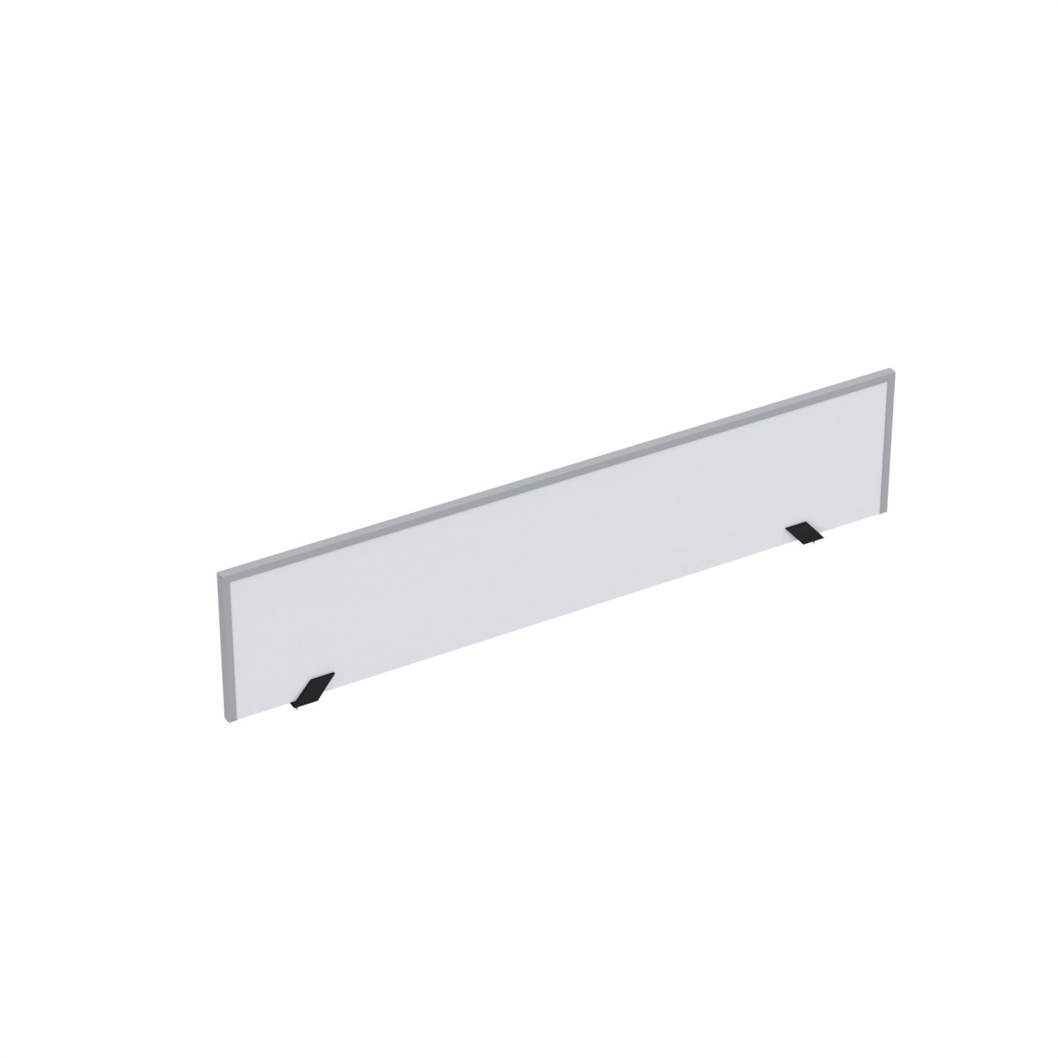 Painel Divisor Para Mesas De Escritório 881x300mm M900at Branco/cinza