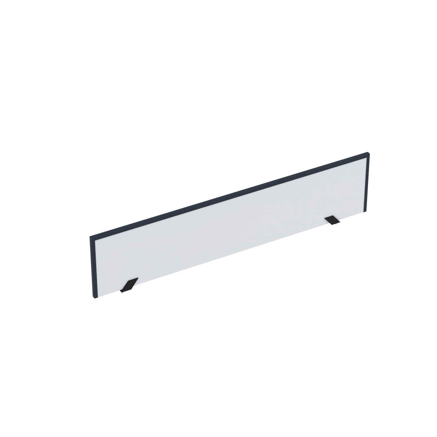 Painel Divisor Para Mesas De Escritório 881x300mm M900at Branco/azul Delrei