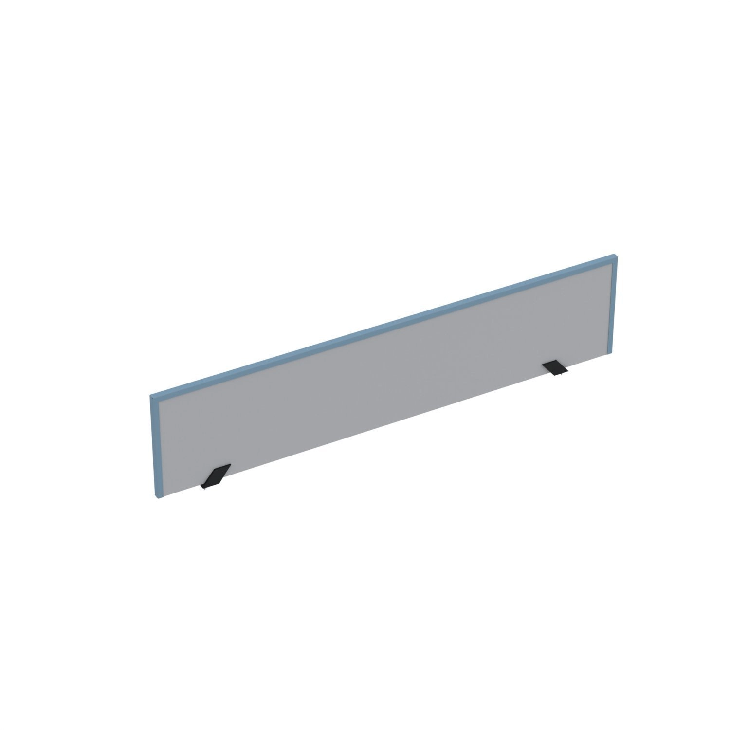 Painel Divisor Para Mesas De Escritório 881x300mm M900at Cinza/azul Dali