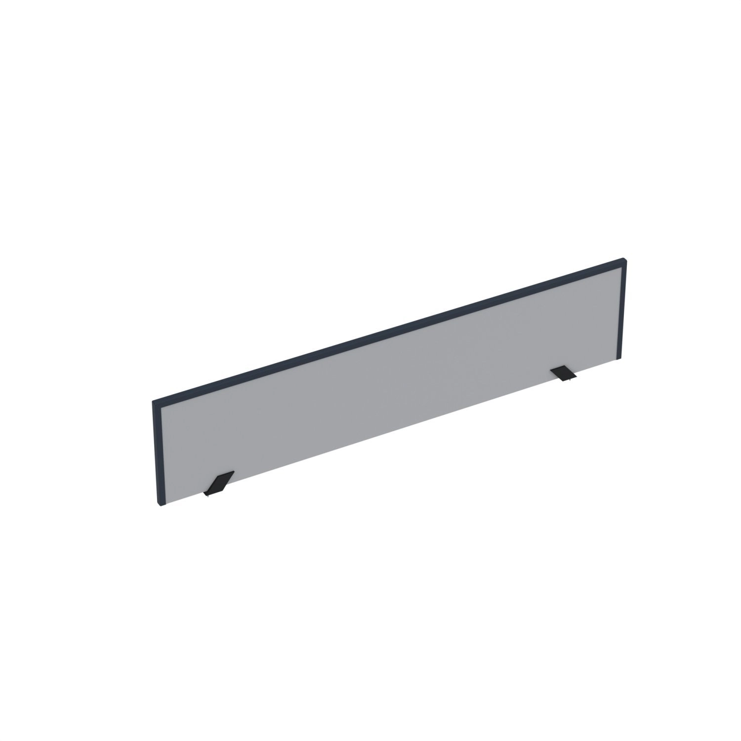Painel Divisor Para Mesas De Escritório 881x300mm M900at Cinza/azul Delrei