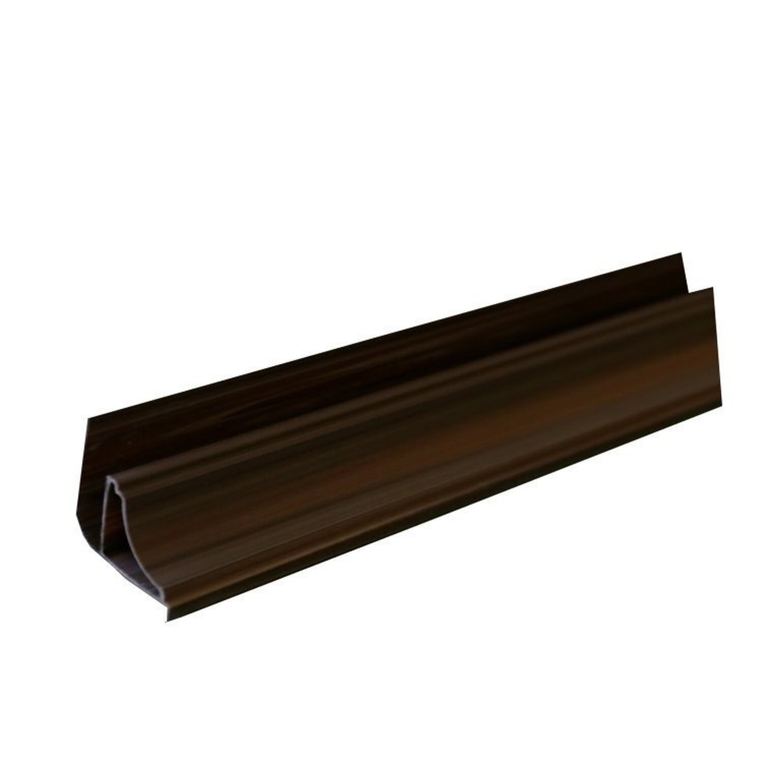 Kit 225m De Meia Cana Revestimento Pvc 3,8cmx3m Mogno