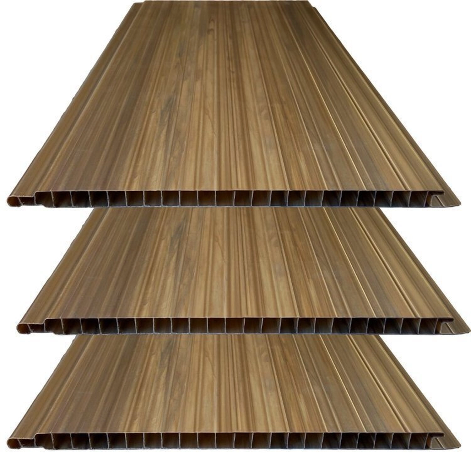 Kit 120m² Forro De Pvc 10mmx20cmx3m Imbuia