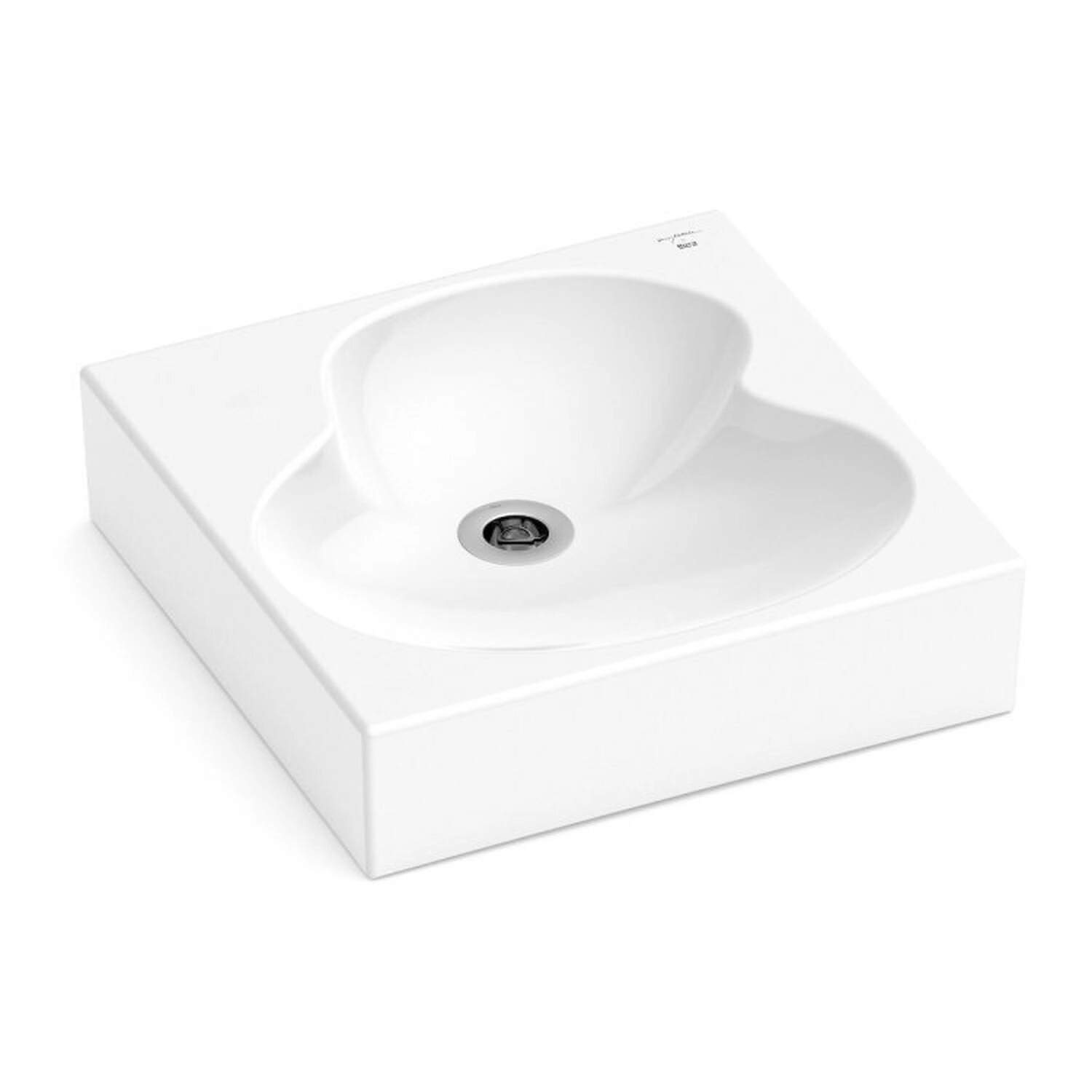 Kit 3 Cubas De Apoio 41x41cm Ruy Ohtake Roca Branco