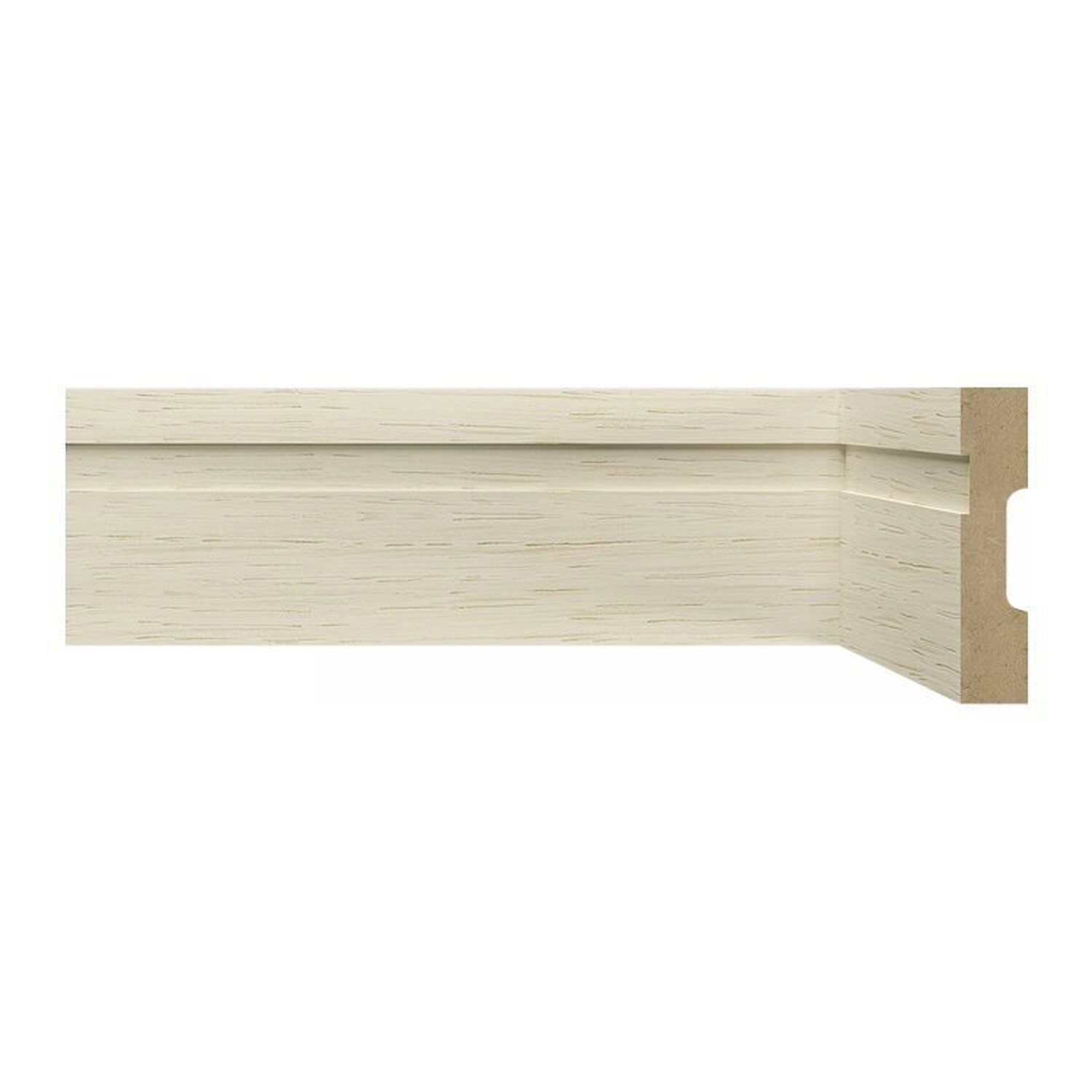 Kit Com 15 Barras Rodapé Mdf 15mmx7cm 702metro Linear 36m Decapê Provence Frisado