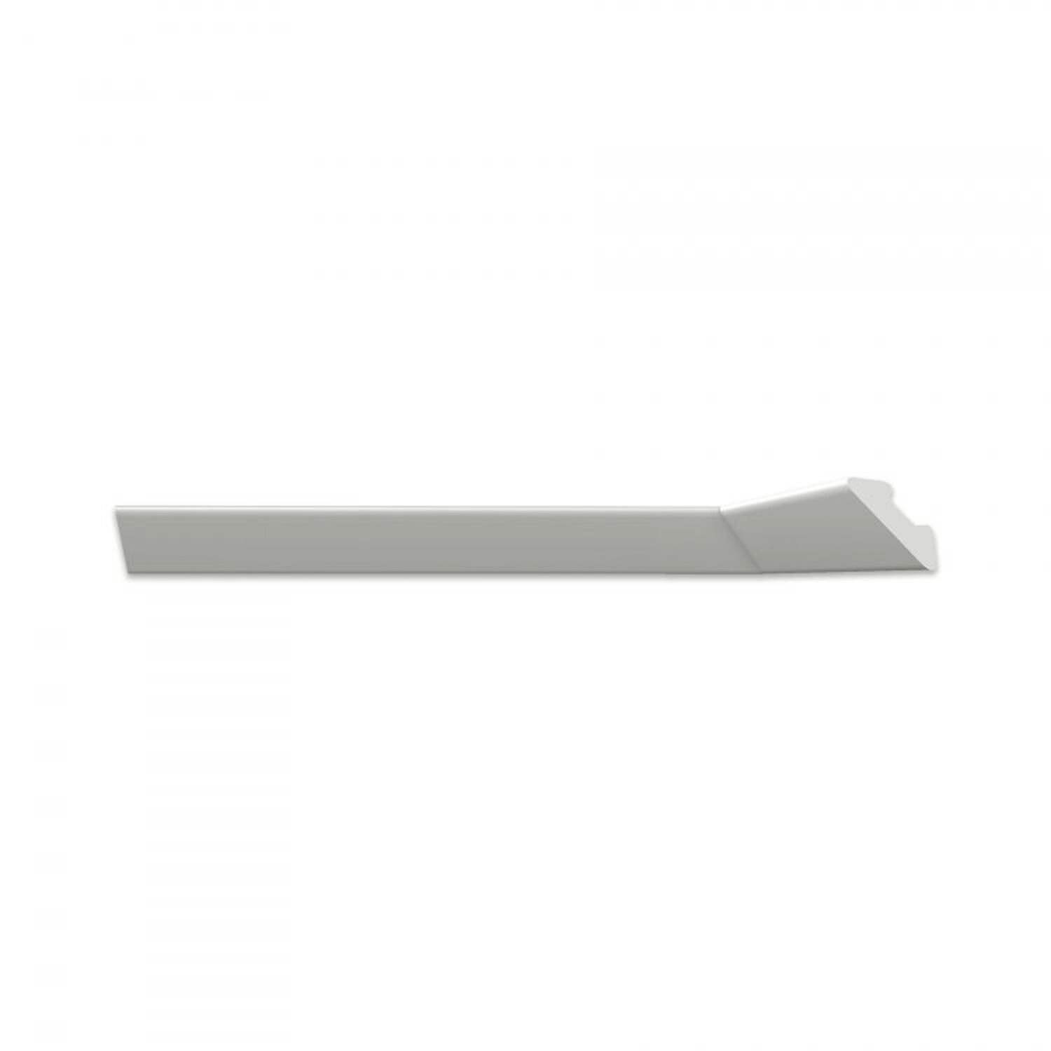 Kit 18m Linear Roda Teto L30 Perfil De Poliestireno Branco